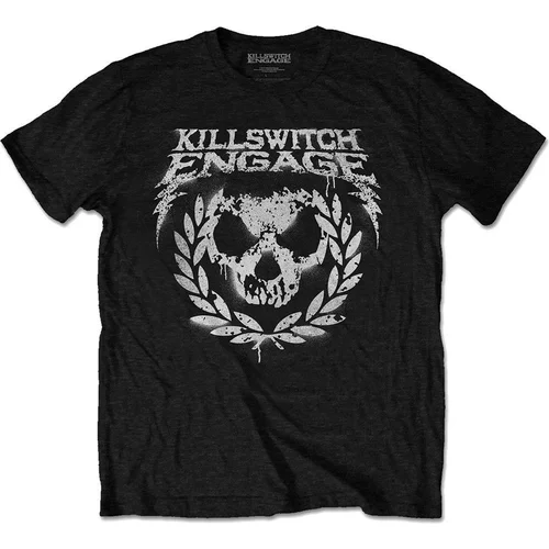 Killswitch Engage Majica Skull Spraypaint Unisex Black M