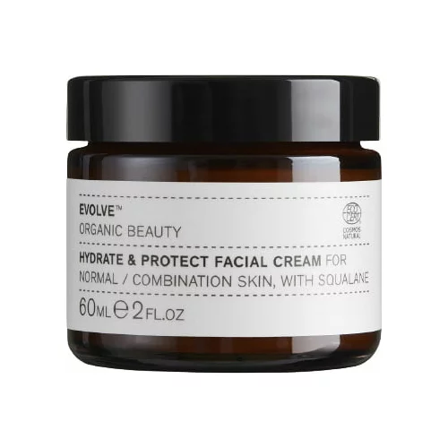 Evolve Organic Beauty hydrate & Protect Facial Cream - 60 ml