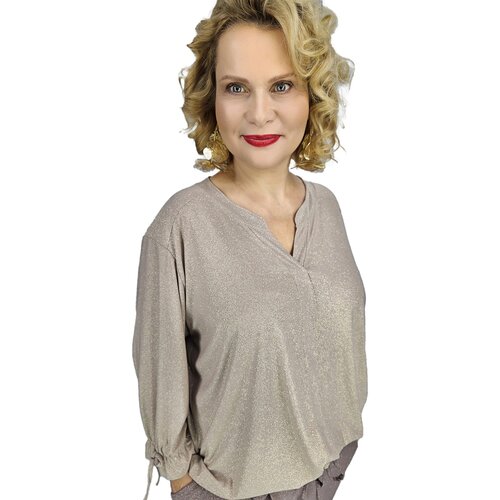 Pri Elegant shirt Tunic oversize Brocade Loose Stylish PENELOPA Cijene