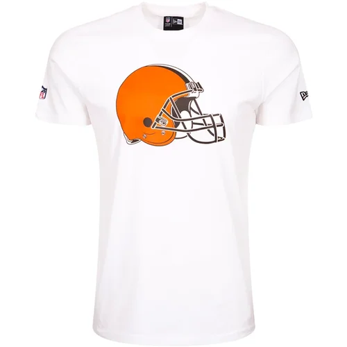 New Era Pánské tričko NFL SS Tee Cleveland Browns White, XL