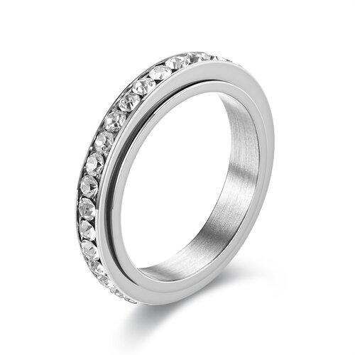 INF Vrtljivi antistresni obroč Silver 19 mm, (21237963) Cene