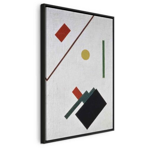  Slika - Kazimir Malevich – Suprematist Composition 40x60 U crnom drvenom okviru Cene