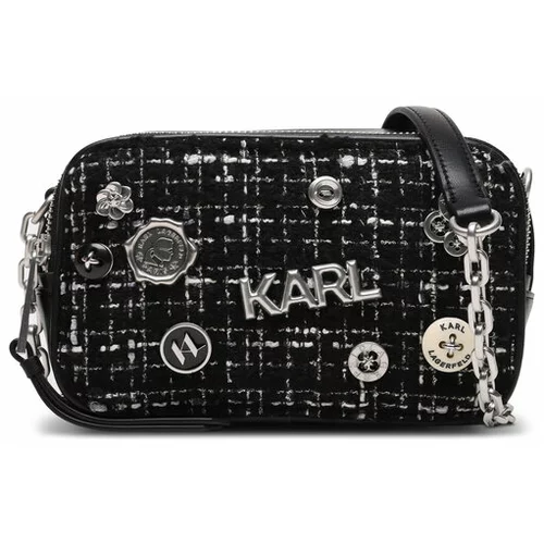 Karl Lagerfeld Ročna torba 226W3081 Črna