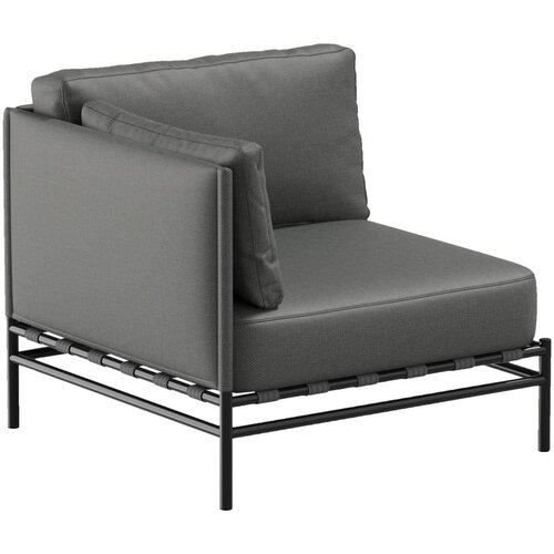 Sit Sit Temno siv modul vrtne sedežne garniture (s kotom po izbiri) Dandy &amp;ndash; Slike
