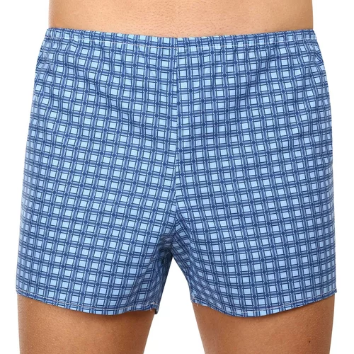 Foltýn Classic men's shorts blue oversize (KN79)