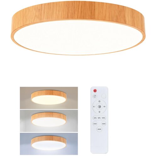 Brilagi LED prigu&scaron;iva stropno svetlo POOL LED/36W/230V, prečnik 30 cm, dekor drveta +DO Cene