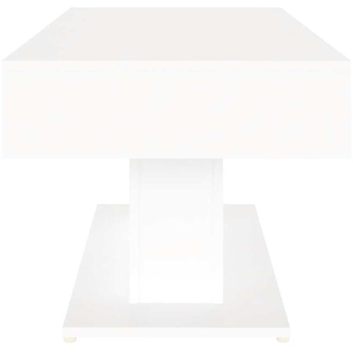  Stolić za kavu bijeli 96 x 50 x 45 cm od konstruiranog drva Slike