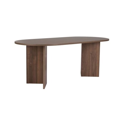 Hanah home trpezarijski sto sabella walnut Slike