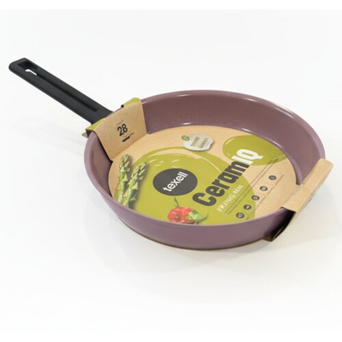 Texell Tiganj CeramIQ TPCQ-D28, 28 cm, Duboki, Prljavo roze Slike