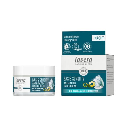 Lavera Basis Sensitiv noćna krema protiv bora Q10 Cijene