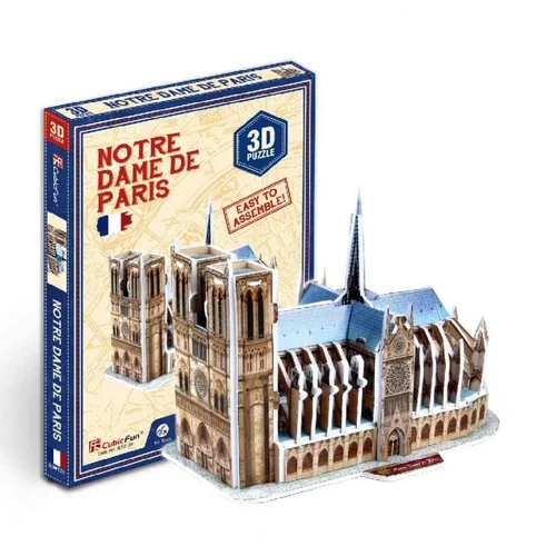  CBF230128 CUBICFUN PUZZLE NOTRE DAME DE PARIS S30