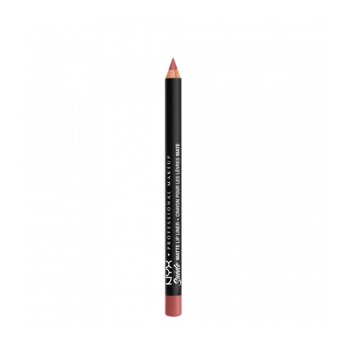 NYX Professional Makeup žametno mat svinčnik za ustnice - Suede Matte Lipliner - Brunch Me (SMLL53) Cene