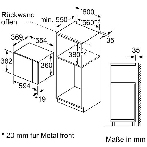 Siemens BE555LMB1 iQ500 Vgrajen aparat z mikrovalovni žarom Slike