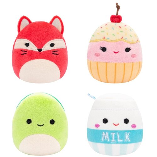 Squishmallows Pli&amp;scaron;ane igračke u setu 4 kom Micromallows 4Pack &amp;ndash; Slike