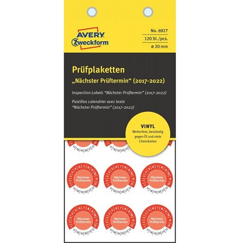 Avery Zweckform Kontrolne etikete &quot;naslednji pregled&quot;, Ø 20 mm Cene