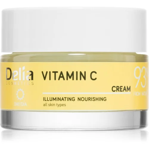 Delia Cosmetics Vitamin C posvjetljujuća dnevna krema za lice 50 ml