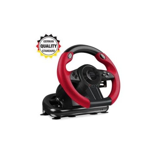  Volan SPEEDLINK TRAILBLAZER Racing, pedale, za PS4/XboxOne/PS3/PC, black SL-450500-BK Slike