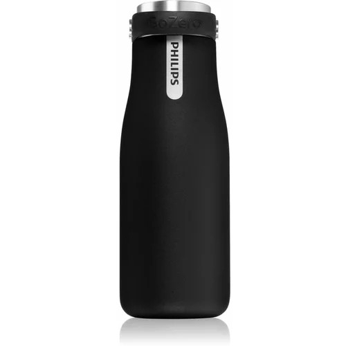 Philips AquaShield GoZero UV samočistilna steklenica termo barva Black 590 ml