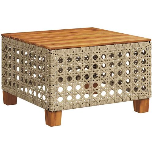 vidaXL 9-dijelni set vrtnih sofa s jastucima bež od poliratana Cijene