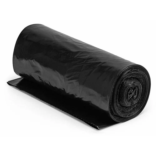  Vrečke za smeti LDPE, 90 x 120 cm, močne, črne, 160 L, 20 kosov