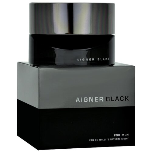 Aigner black toaletna voda 125 ml za moške Cene