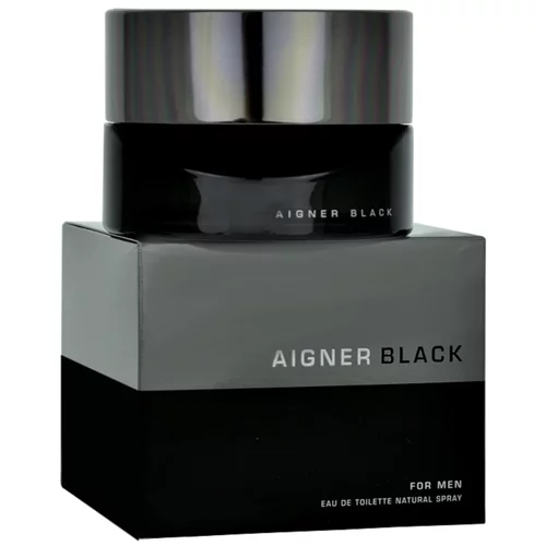 Aigner black toaletna voda 125 ml za moške