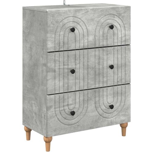 Ormar s ladicama Betonska siva 66 x 34 5 x 90 cm - Betonska siva Cijene
