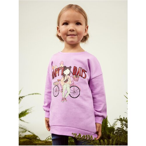 name it Light purple girly sweatshirt Kirsten - Girls Cijene
