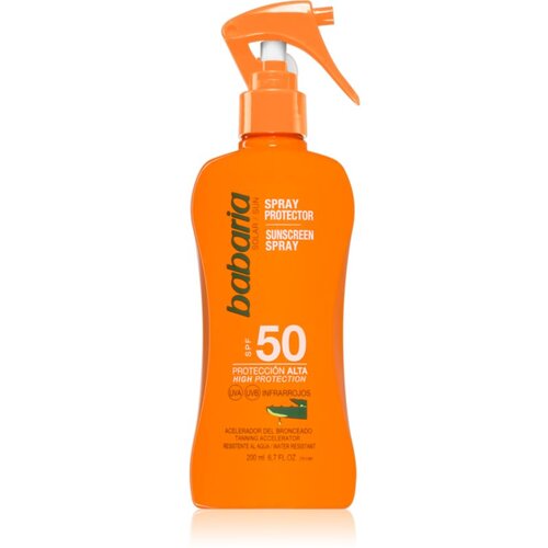 Babaria Sun Protective pršilo za sončenje SPF 50 vodoodporen 200 ml Cene