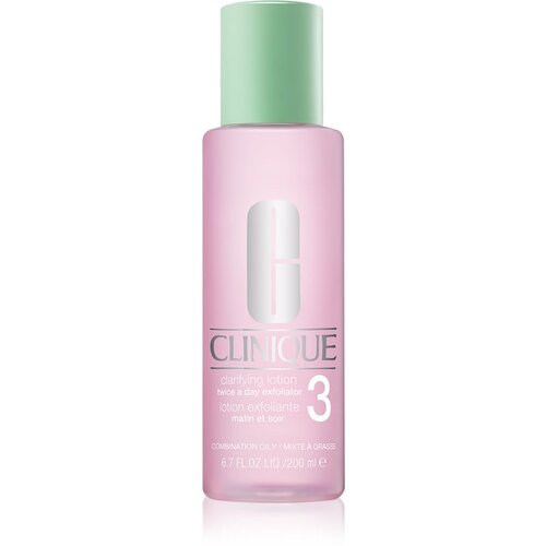 Clinique 3-Step Skin Care 3 čistilna vodica za me&amp;scaron;ano in mastno kožo 200 ml za ženske Slike