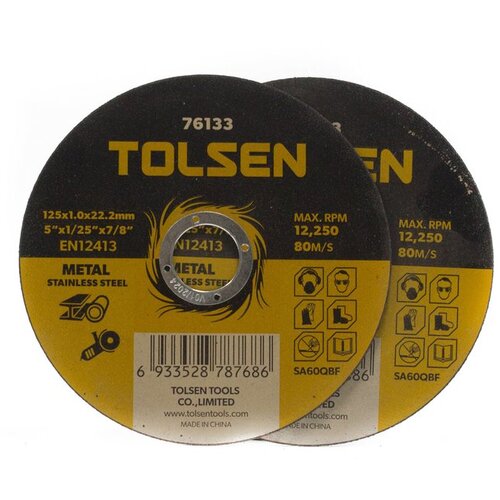 Tolsen brusno rezna ploča 125x1x22 mm Cene