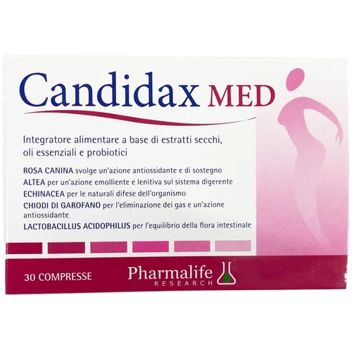  Candidax Med, tablete za prebavo in odpornost