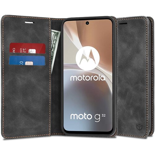 Techsuit Confy Cover preklopna futrola za Motorola Moto G32 &ndash; crna Cijene
