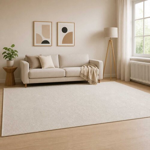  Tepih Krem 160 x 230 cm 100% poliester 3 mm Mogu se prati Cene