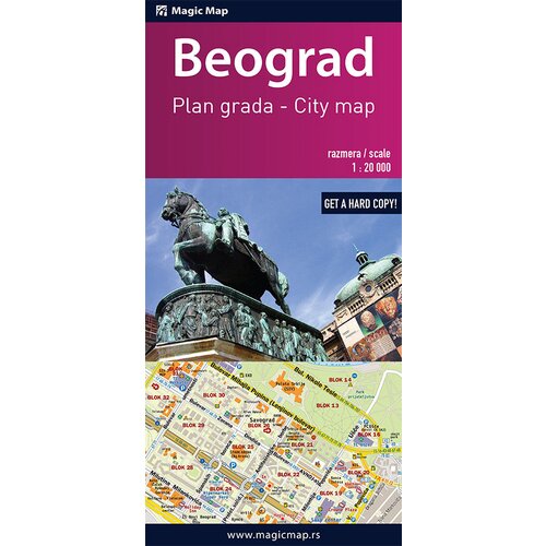 Magic Map Grupa autora - Plan Beograda Cene