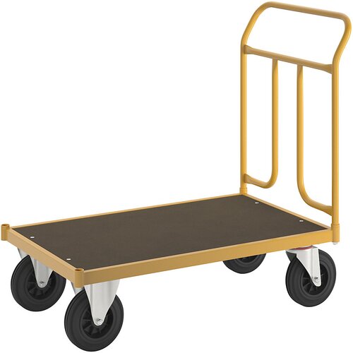 Kongamek ploski voziček KM144, dxšxv 1086 x 600 x 1020 mm, 2 vrtljivi in 2 fiksni kolesi Cene