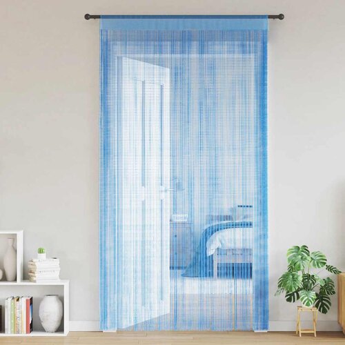  Nižaste zavjese 2 kom svijetloplave 140x250 cm Cijene