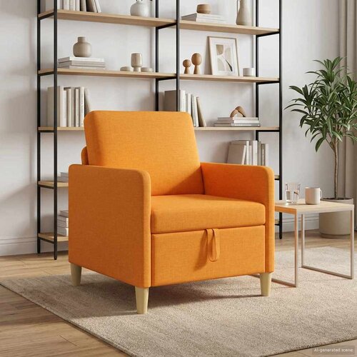 SOFA s pohranom Tamno žuta 72 x 78 x 87 cm Poliester Cijene