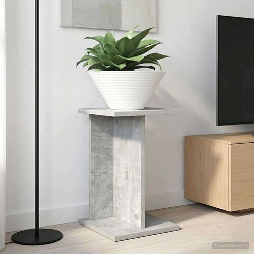  Stalak za biljke 2 pcs Betonsko Siva 25 x 25 5 x 40 5 cm Cene