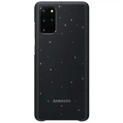 Samsung original led ovitek ef-kg985cbe za galaxy s20 plus g985 - črna zaščita zadnjega dela