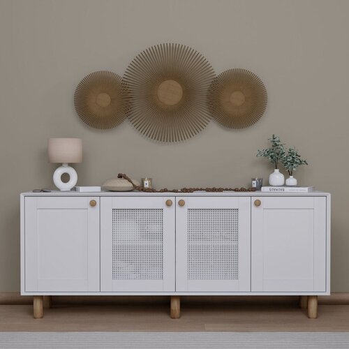 Hanah home Konzolni stočić Bohemian 1600-146, 180x75x40 cm, Bijela Cijene