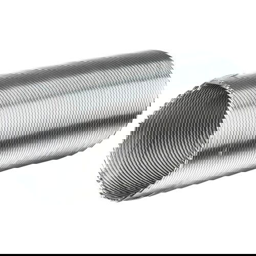 VAFRA fleksibilna cijev (promjer: 120 mm, duljina: 2.000 mm, aluminij, srebrne boje) Cene
