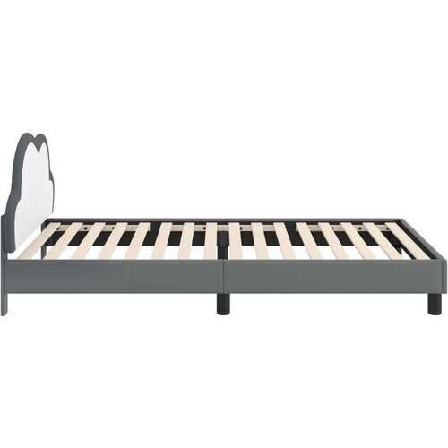  Okvir za krevet s uzglavljem Svijetlo siva 80 x 200 cm PU Slike