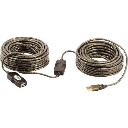 Lindy USB kabel USB 2.0 USB-A vtič\, USB-A vtičnica 20.00 m 42631, (20416764) Cene