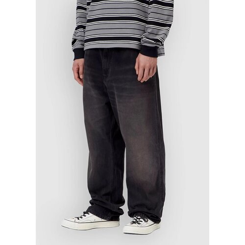 Carhartt WIP Simple Kavbojke black / tobacco used wash Cene