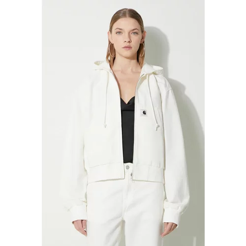 Carhartt WIP Traper jakna Amherst Jacket za žene, boja: bijela, za prijelazno razdoblje, oversize, I033151.D602