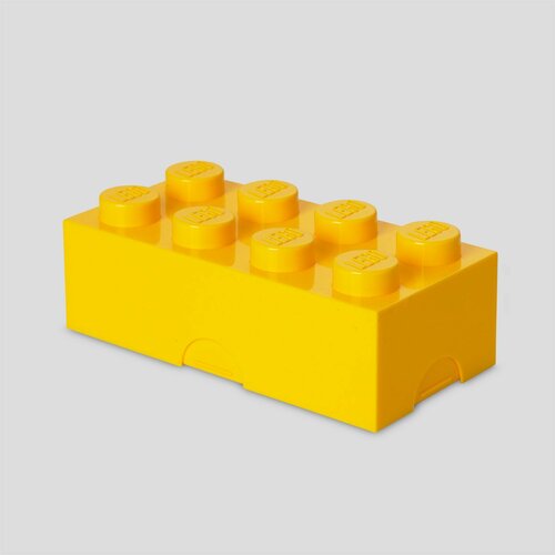 Lego kutja za odlaganje ili užinu/ mala - žuta Slike