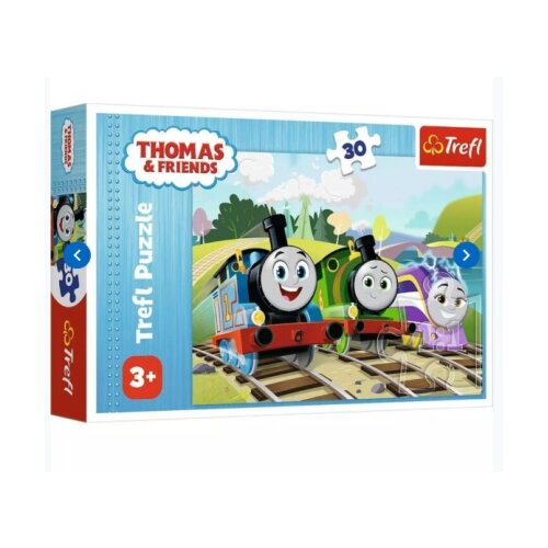 Tref line puzzle 30 pcs happy thomas ( T18294 ) Slike