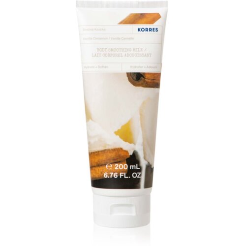 Korres Vanilla &amp;amp; Cinnamon hranjivo mlijeko za tijelo s bademovim uljem 200 ml Slike