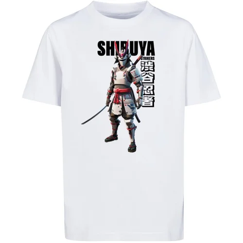 Mister Tee Shibuya Warrior children's T-shirt white